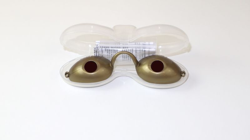 Vision2 Okulary Ochronne Do Opalania Złote zdjęcie 6