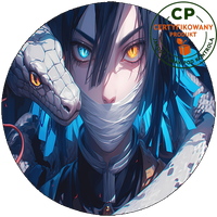 Opłatek waflowy na tort - Demon Slayer - Miecz zabójcy demonów