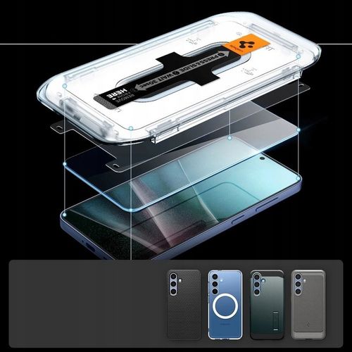 2x Szkło Hartowane Szybka SPIGEN EZ FIT +Aplikator do Samsung Galaxy S25 na Arena.pl
