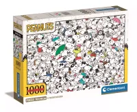 Clementoni Puzzle 1000el Compact Impossible Peanuts 39804