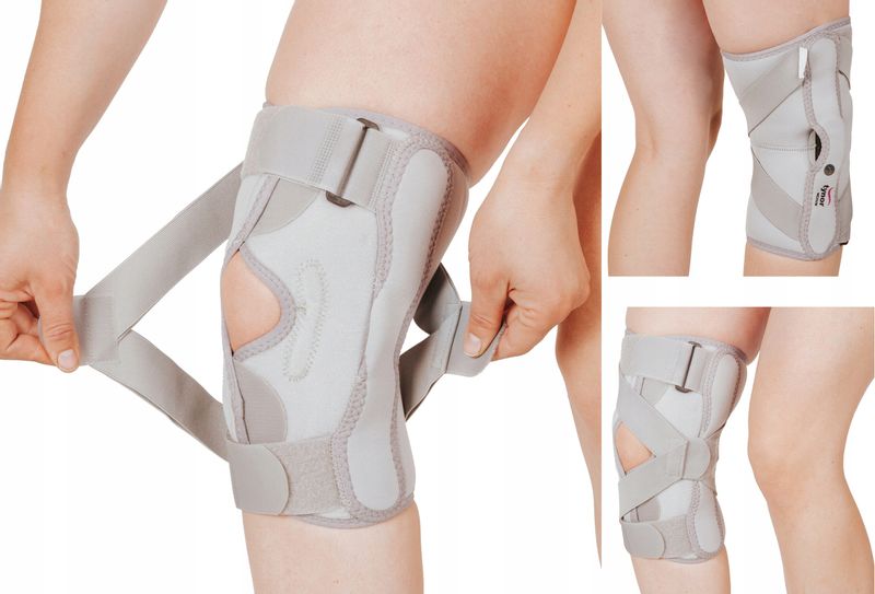 STABILIZATOR ORTEZA KOLANA NA SZPOTAWOŚĆ KOŚLAWOŚĆ zdjęcie 1