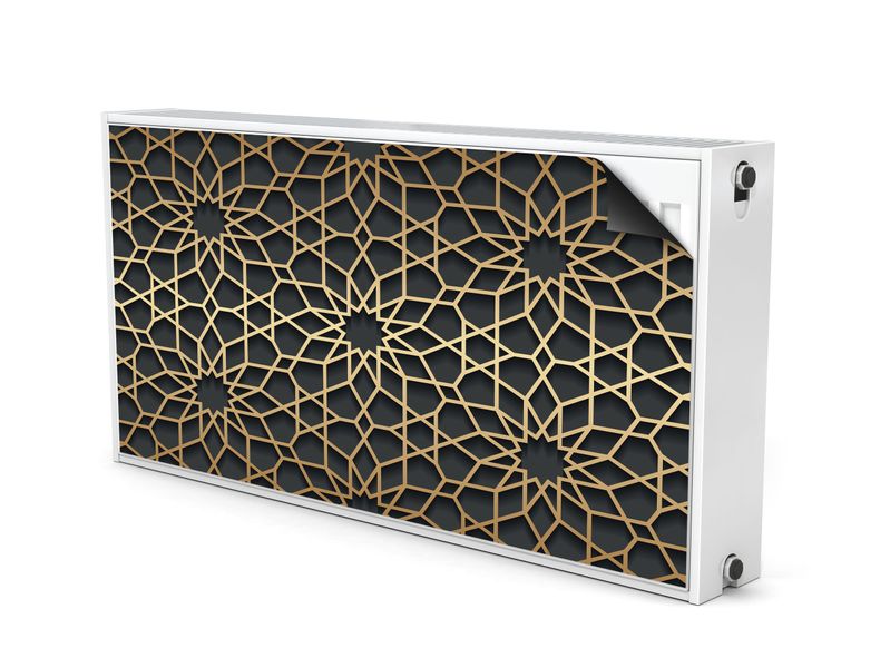 Osłona MAGNETYCZNA Grzejnika Wzór Abstrakcja 100cm x 60cm zdjęcie 2