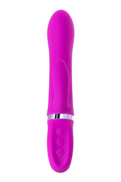 Jos Joly, Vibrator With Clitoral Stimulator With Wow Mode, Silicone, zdjęcie 2