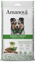 Amanova Dog Dental Chews Medium & Large 180G