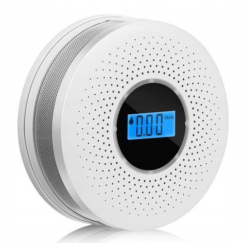 Czujnik Czadu i Dymu Detektor Tlenku Węgla Certyfikowany na Arena.pl