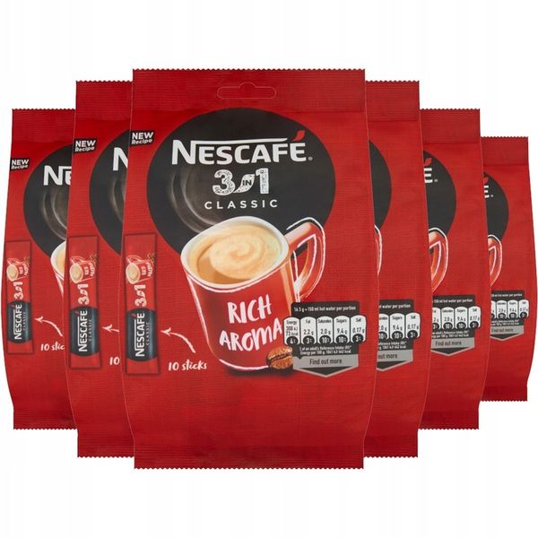 (x8) NESCAFE Torba 3w1 Classic 10tb zdjęcie 8