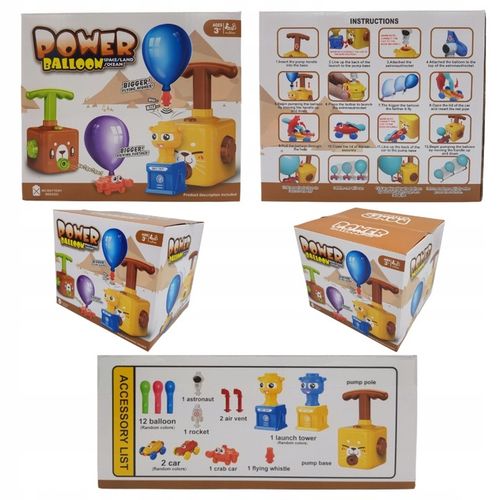 Wyrzutnia balonów autek rakiet ZIELONY POTWOREK na Arena.pl