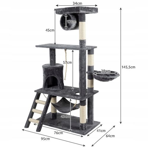 Drapak dla Kota Kotów Legowisko Domek Słupek Hamak na Arena.pl