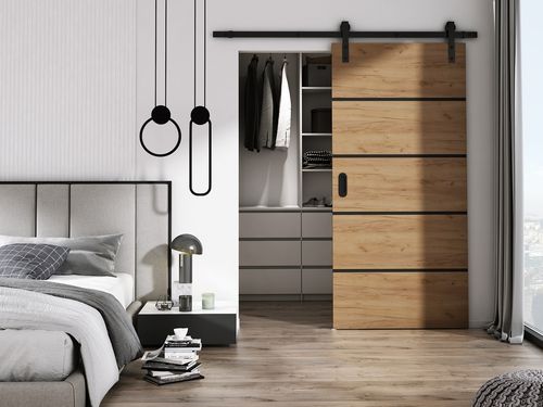 DRZWI PRZESUWNE Black one LOFT 96 na Arena.pl