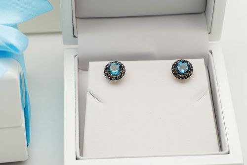 złote kolczyki staviori na Arena.pl