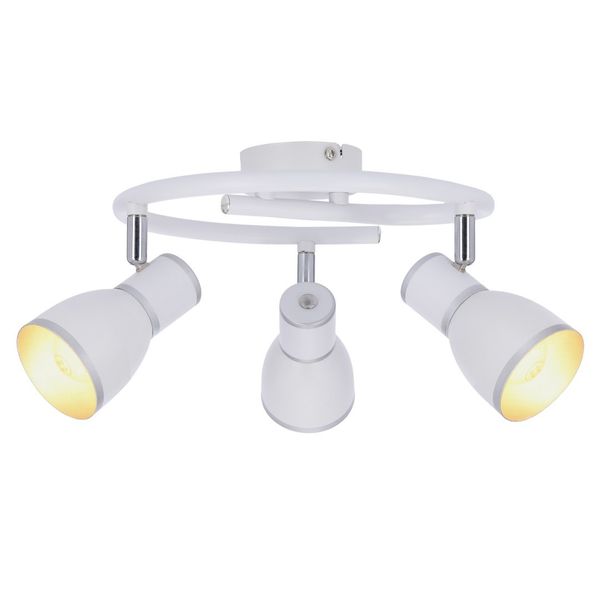 Fido spirala 3x40W E14 biały+chrom zdjęcie 13