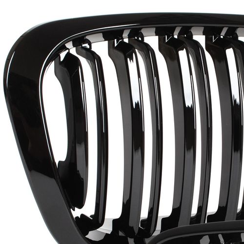 Nerki grill atrapa kratka czarny połysk BMW 3 E46 1998-01 przed liftingiem na Arena.pl