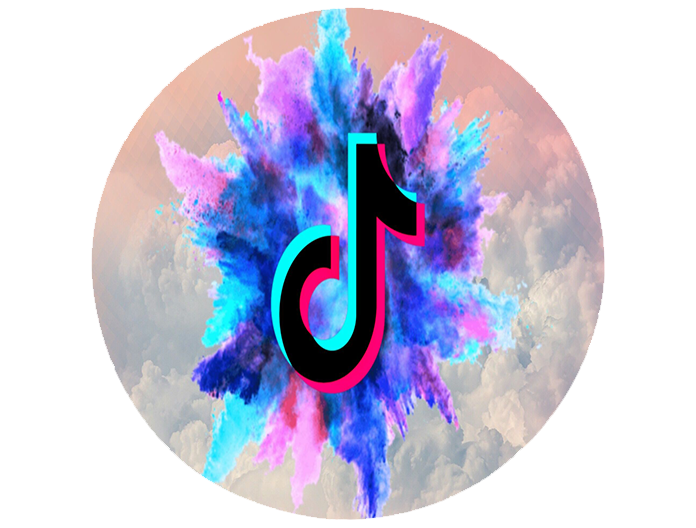 Opłatek na tort Tik Tok zdjęcie 1