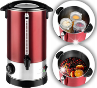 PODGRZEWACZ WARNIK 6,8L 950W 2w1 STAL NIERDZEWNA REGULACJA TEMPERATURY