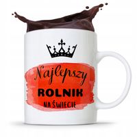 Dla Rolnika Kubek Na Prezent Najlepszy Rolnik Z Nadrukiem Ze Zdjęciem