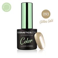 Cosmetics Zone Lakier hybrydowy hipoalergiczny złoty 7ml – 093