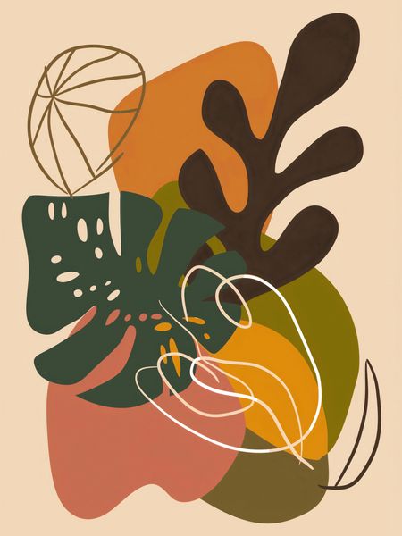 Plakat 30x40cm Leśna Kompozycja zdjęcie 1