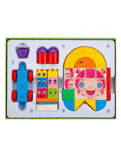 Klocki magnetyczne, 40 elementów zdjęcie 4