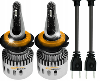 Żarówki LED H7 Mocne 16000 LM 6000K LED 1:1 70W Canbus +1000% Komplet 2 szt