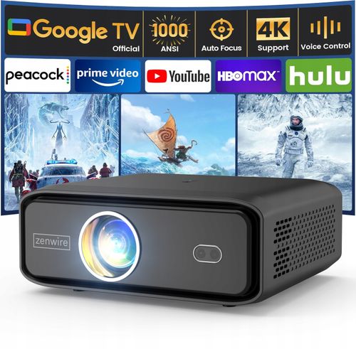 Projektor Zenwire KPROE510H LED Full HD Android TV Wi-Fi na Arena.pl