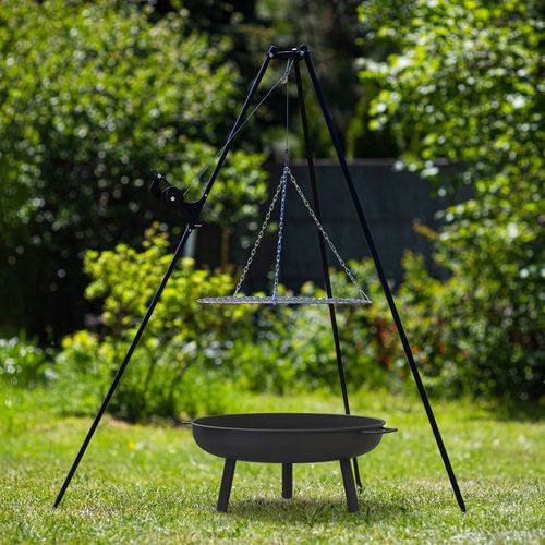 palenisko ogrodowe surowa stal czarne Ø58 cm misa do ogniska pod na Arena.pl