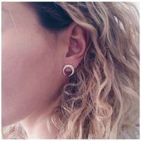 kolczyki przy uchu k690s