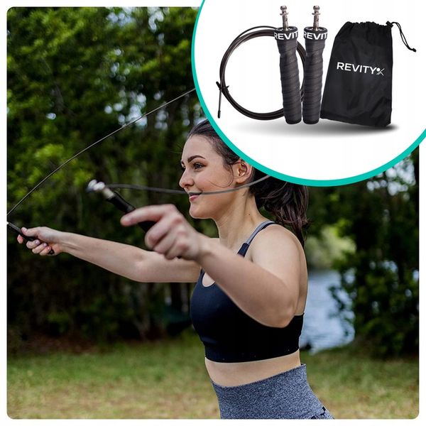 SKAKANKA BOKSERSKA ERGONOMICZNA REGULOWANA Z ŁOŻYSKAMI I OBCIĄŻENIEM 300 CM zdjęcie 2