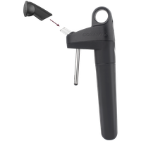 coravin pivot, aerator do systemu przechowywania wina, czarny