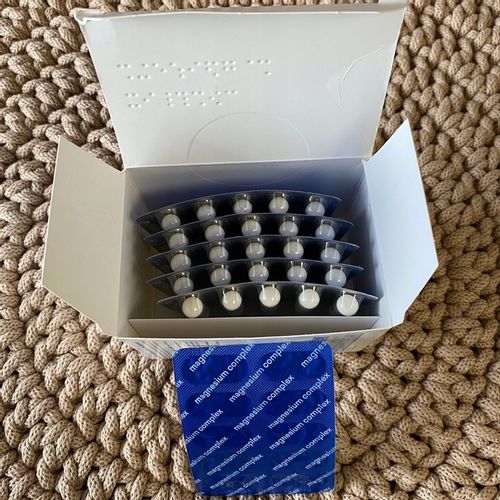 MAGNEZ: cytrynian magnezu, glicynian magnezu , mleczan magnezu + B6 COLWAY na Arena.pl