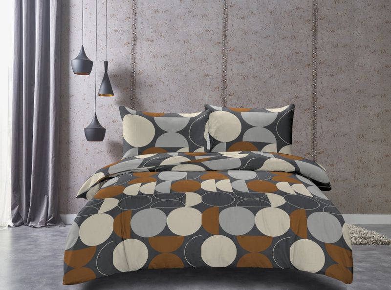 Pościel Satynowa 160X200 Koła 2697 zdjęcie 6