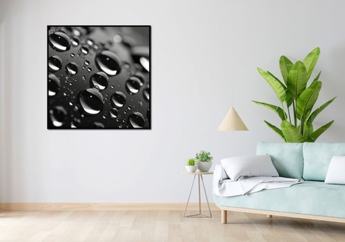 Plakat 100x100cm Mikrokosmos Kropelek na Arena.pl