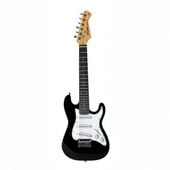Gitara elektryczna 3/4 dla nastolatka Harley Benton ST-Junior BK CZARNA