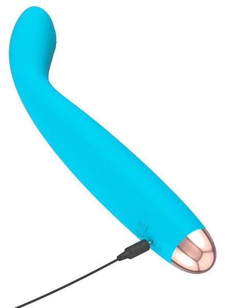 wibrator mini cuties niebieski usb 18,7 cm zdjęcie 7