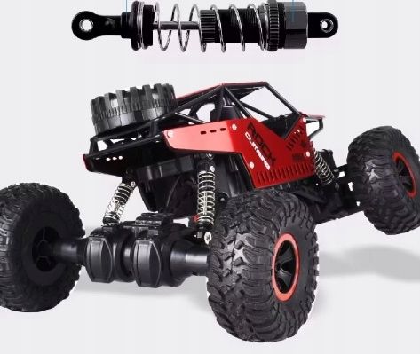 Samochód Zdalnie Sterowany Terenowy Duży 4x4 Akumulator X 2 2400 mAh na Arena.pl