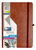 Soul Notes A5 Kratka Brązowy