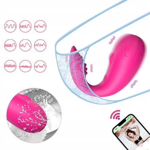 Wibrator sterowany aplikacją wibrujące jajko APP na Arena.pl