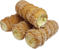 DUET RURKA Z KREMEM ZABAJONE 1,5KG CIASTKA LUZ