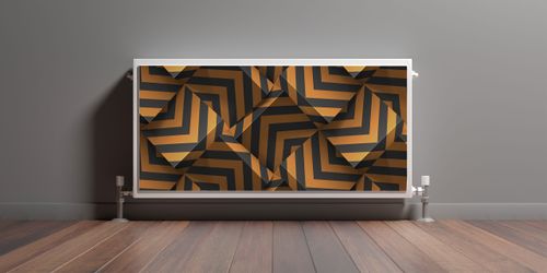 Mata Magnetyczna Kaloryfera ABSTRAKCYJNY Wzór Efekt 3D 80cm x 60cm na Arena.pl