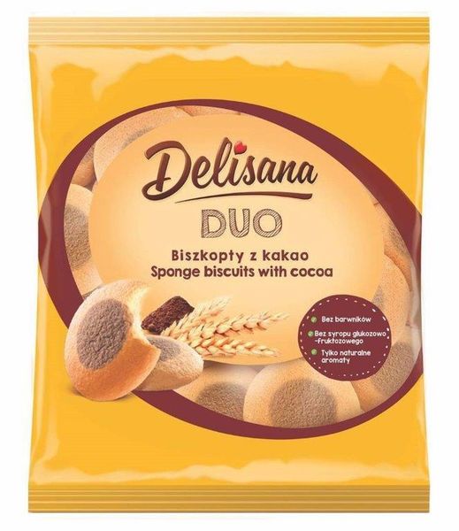 Delisana Biszkopty Duo 230g zdjęcie 1