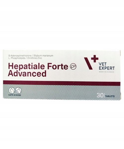 Vetexpert Hepatiale Forte Advanced 30 tabletek zdjęcie 1