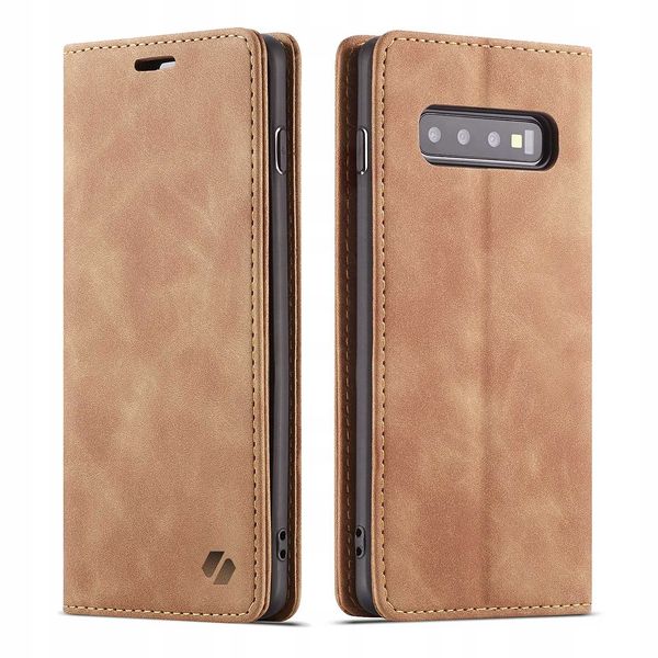 Spacecase Wallet Galaxy S10 Light Brown zdjęcie 7