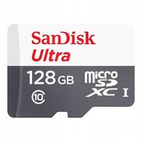 Karta pamięci micro SD SDXC SANDISK Ultra SDSQUNR-128G-GN6TA 128GB 100 MB/s