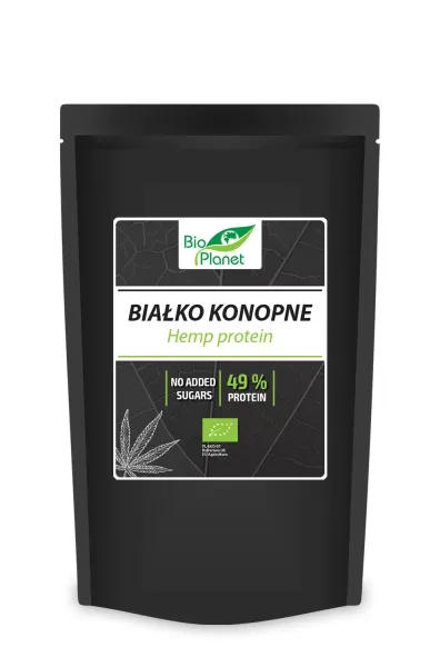 BiaŁko Konopne BIO 150 g - BIO Planet zdjęcie 1
