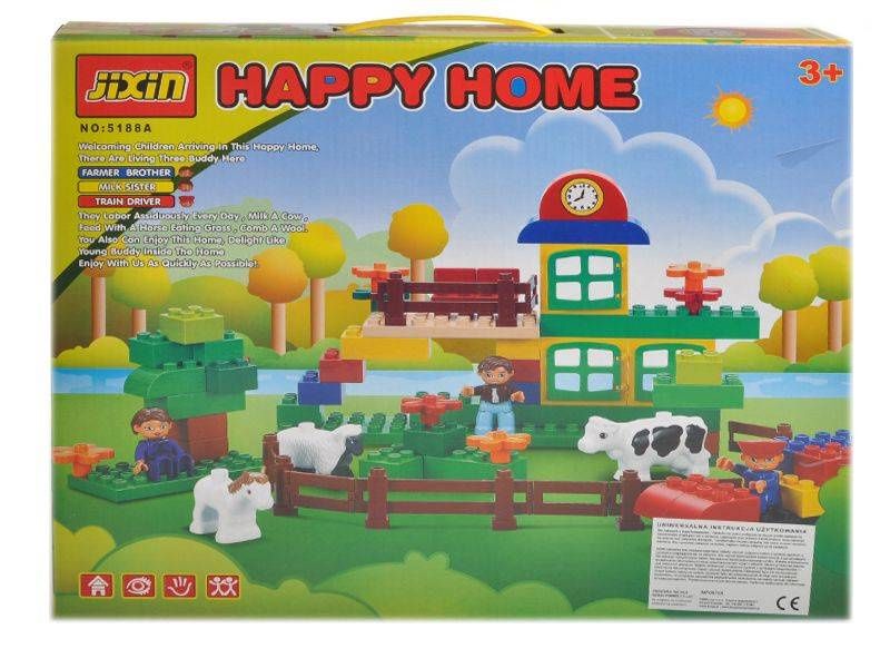 Edukacyjne Klocki 5188A - Bez Ludzików zdjęcie 1