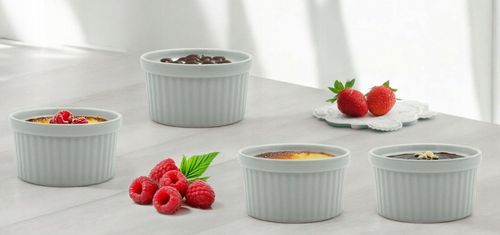 6x KOKILKA 200ml DO ZAPIEKANIA 9cm żaroodporna MISECZKA pojemnik komplet na Arena.pl