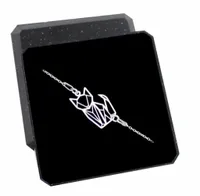 SREBRNA BRANSOLETKA DAMSKA Z KOTKIEM KOT ORIGAMI srebro 925