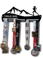 Wieszak na medale GÓRY twoje imię dowolny tekst 221.1