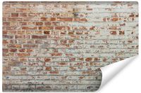 Fototapeta Do Salonu Stary CEGLANY Mur Abstrakcja Mural 400cm x 280cm