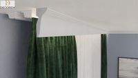 Listwa oświetleniowa LED DLO40 8cm x 4cm gzyms sztukateria XPS DECOREM