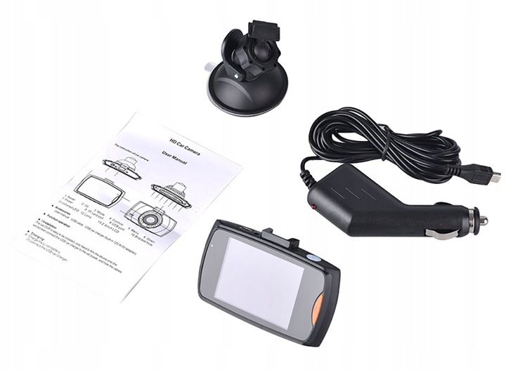 WIDEOREJESTRATOR JAZDY FULL HD 1080p MENU PL zdjęcie 14